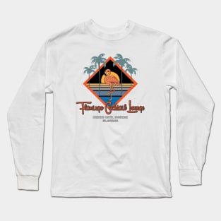 Flamingo Cocktail Lounge Islamorada Long Sleeve T-Shirt